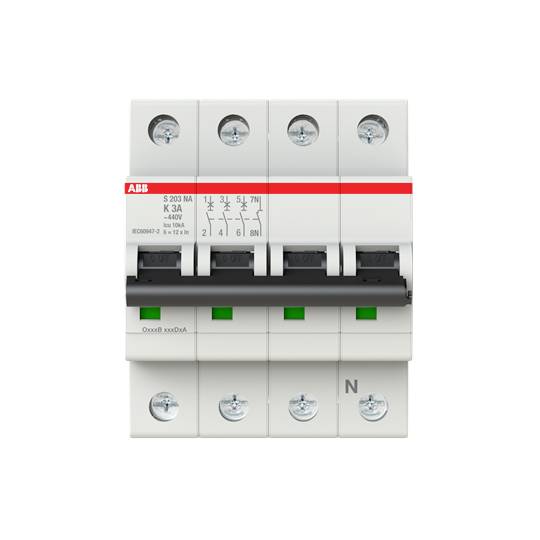 ABB 2CDS253103R0317 S203-K3NA Leitungsschutzschalter 3A 400V