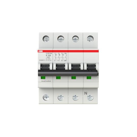 ABB 2CDS253103R0467 S203-K16NA Leitungsschutzschalter 16A 400V