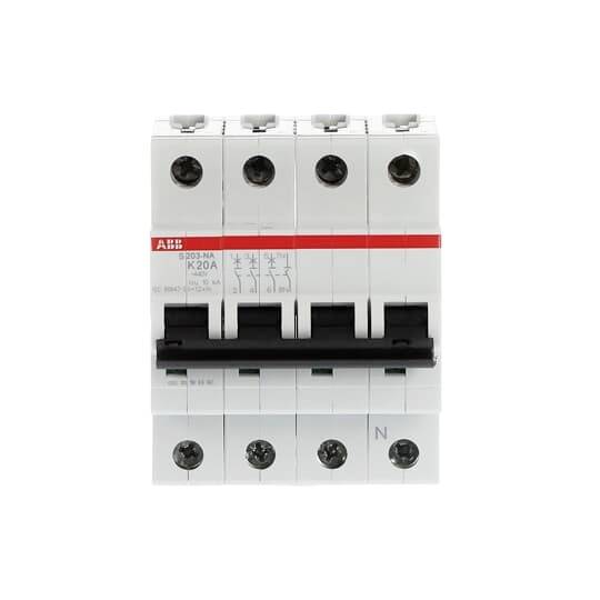 ABB 2CDS253103R0487 S203-K20NA Leitungsschutzschalter 20A 400V