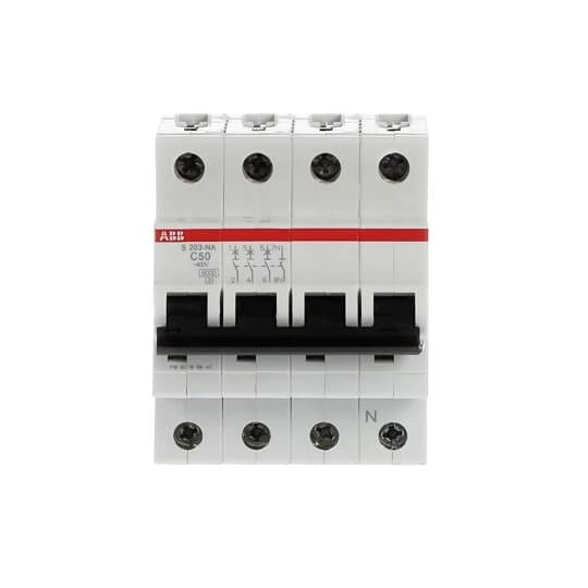 ABB 2CDS253103R0504 S203-C50NA Leitungsschutzschalter 50A 400V