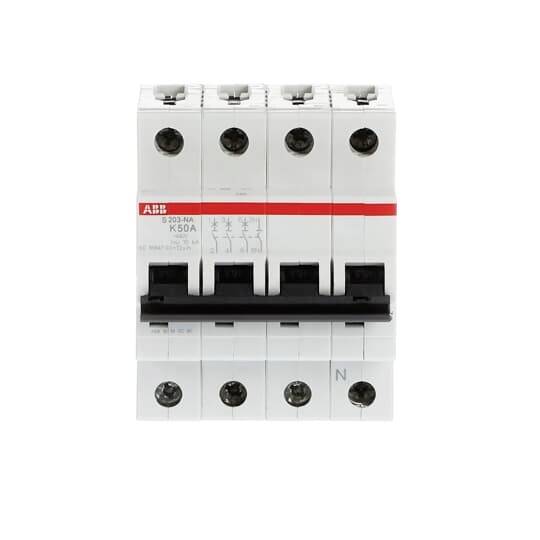 ABB 2CDS253103R0577 S203-K50NA Leitungsschutzschalter 50A 400V
