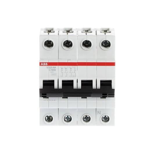 ABB 2CDS253103R0824 S203-C100NA Leitungsschutzschalter 100A 400V