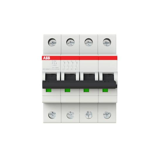 ABB 2CDS254001R0278 S204-Z2 Leitungsschutzschalter 2A 400V