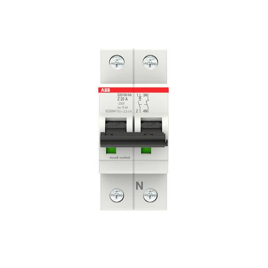 ABB 2CDS271103R0488 S201M-Z20NA Leitungsschutzschalter 20A 400V