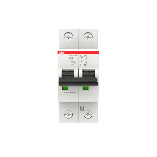 ABB 2CDS271103R0635 S201M-B63NA Leitungsschutzschalter 63A 230V