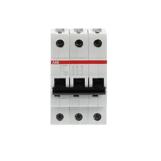 ABB 2CDS273001R0024 S203M-C2 Leitungsschutzschalter 2A 400V