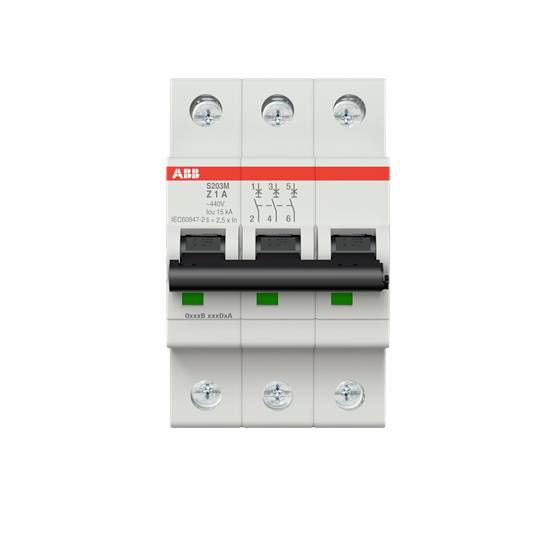 ABB 2CDS273001R0218 S203M-Z1 Leitungsschutzschalter 1A 400V