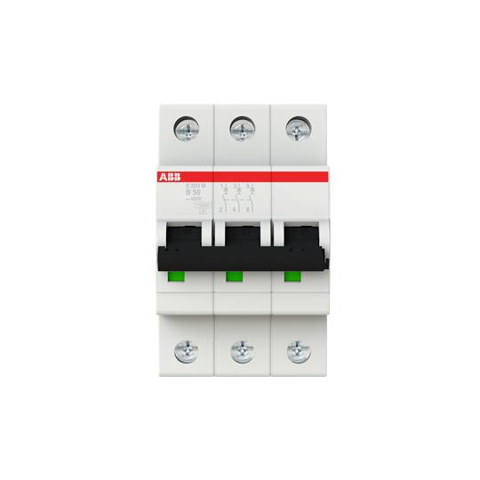 ABB 2CDS273001R0505 S203M-B50 Leitungsschutzschalter 50A 400V