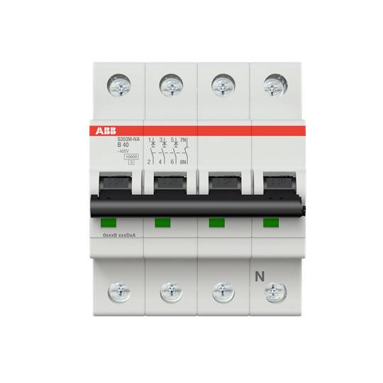 ABB 2CDS273103R0405 S203M-B40NA Leitungsschutzschalter 40A 400V