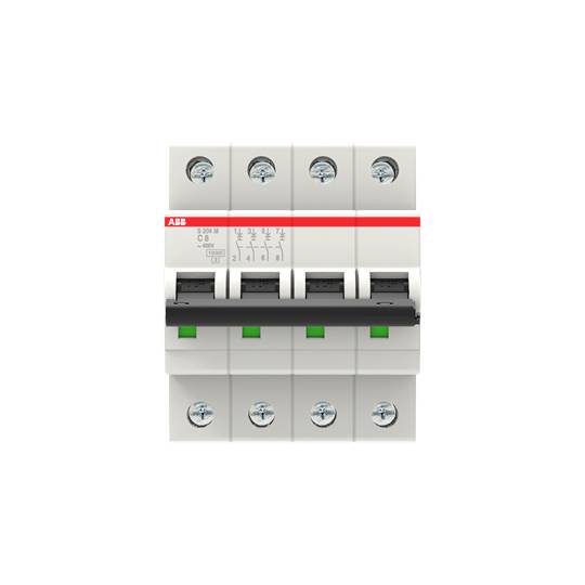 ABB 2CDS274001R0084 S204M-C8 Leitungsschutzschalter 8A 400V