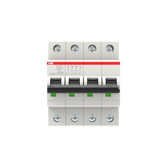 ABB 2CDS274001R0487 S204M-K20 Leitungsschutzschalter 20A 400V