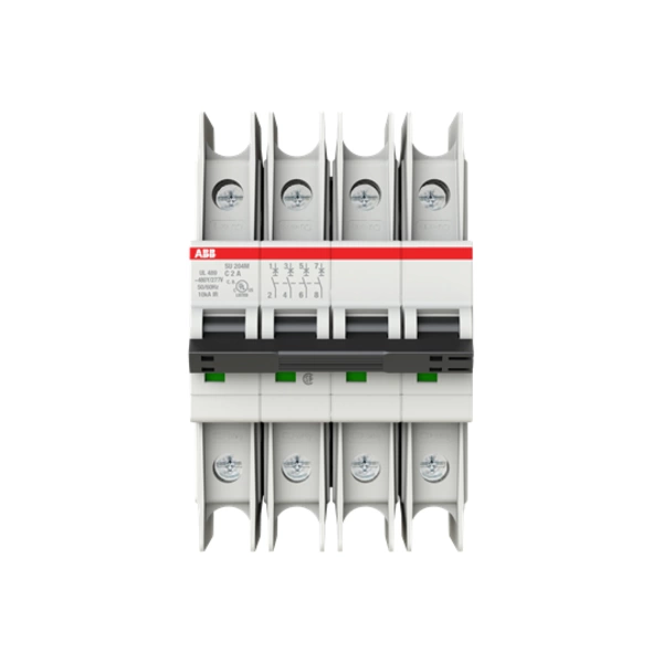 ABB 2CDS274337R0024 SU204M-C2 Leitungsschutzschalter 2A 480V ABB 2CDS274337R0024 SU204M-C2 Leitungsschutzschalter 2A 480V