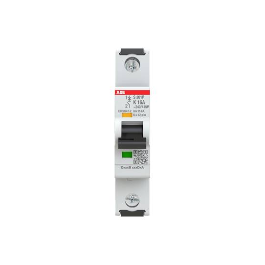 ABB 2CDS381001R0467 S301P-K16 Leitungsschutzschalter 16A 240V