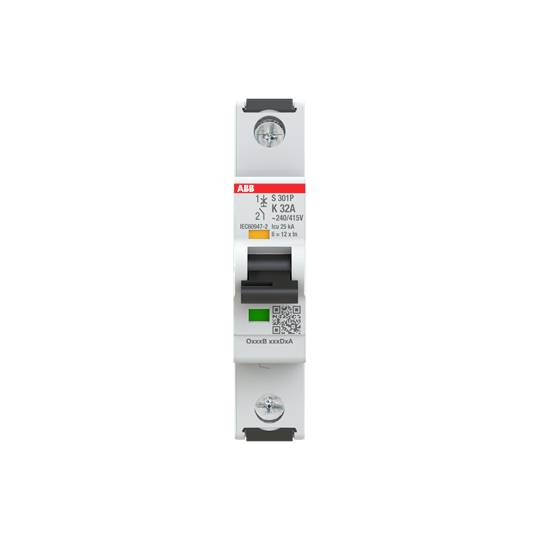 ABB 2CDS381001R0537 S301P-K32 Leitungsschutzschalter 32A 240V