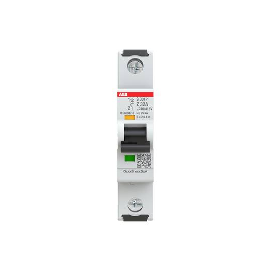 ABB 2CDS381001R0538 S301P-Z32 Leitungsschutzschalter 32A 240V
