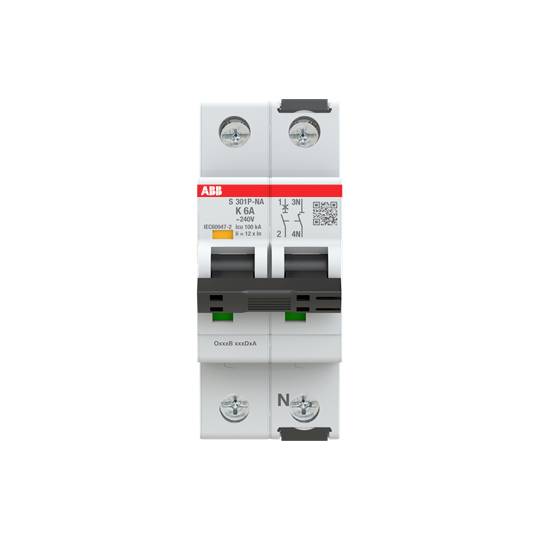 ABB 2CDS381103R0377 S301P-K6NA Leitungsschutzschalter 6A 240V