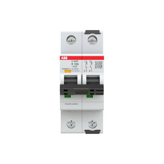 ABB 2CDS382001R0427 S302P-K10 Leitungsschutzschalter 10A 415V