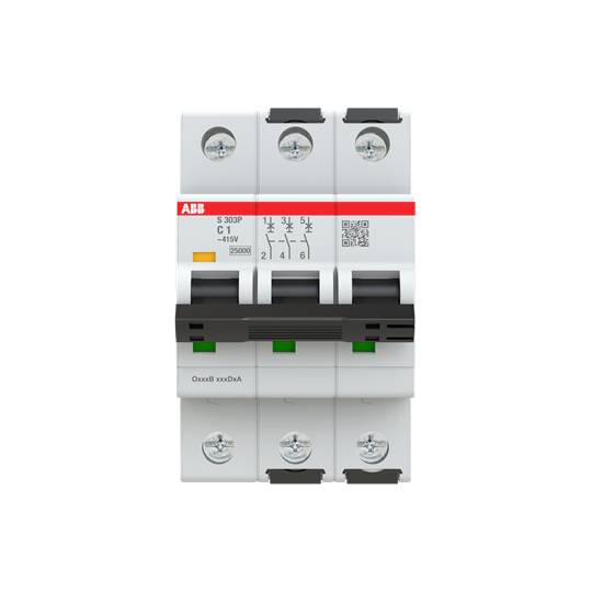 ABB 2CDS383001R0014 S303P-C1 Leitungsschutzschalter 1A 415V