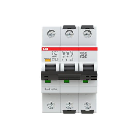 ABB 2CDS383001R0377 S303P-K6 Leitungsschutzschalter 6A 415V