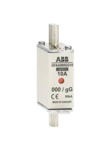 ABB 1SCA022661R8410 NH-Sicherung Sicherungsgröße = 000 6A 690V 1St.