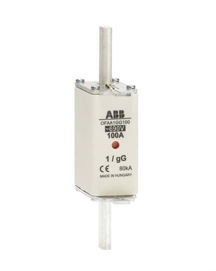 ABB 1SCA022703R2850 NH-Sicherung Sicherungsgröße = 1XL 25A 690V 1St.