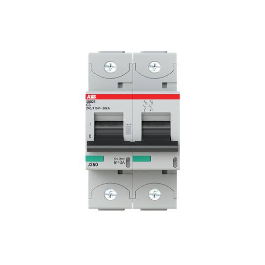 ABB 2CCF019878R0001 S802S-C3 Leitungsschutzschalter 3A 400V