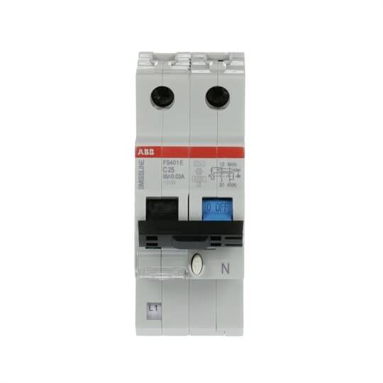 ABB 2CCL562110E0254 FI-Schutzschalter/Leitungsschutzschalter 25A