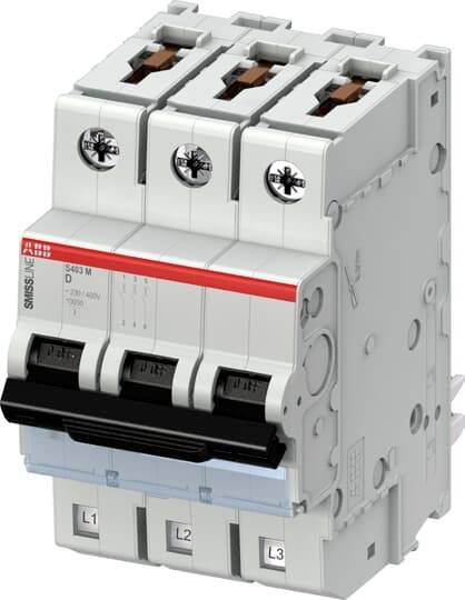 ABB 2CCS573001R0631 S403M-D63 Leitungsschutzschalter 63A 230V