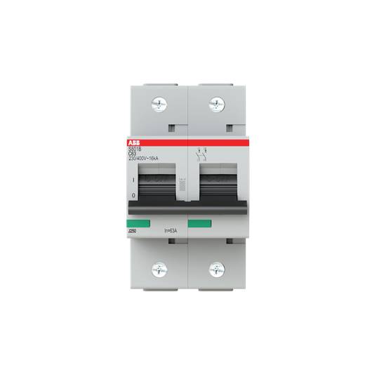 ABB 2CCS812001R0634 S802B-C63 Leitungsschutzschalter 63A 400V