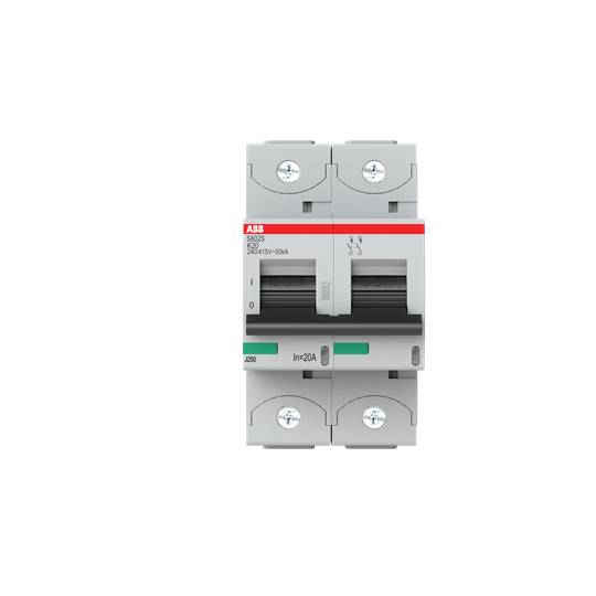 ABB 2CCS862001R0487 S802S-K20 Leitungsschutzschalter 20A 400V