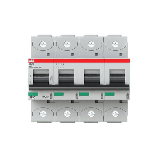 Leistungsschalter von ABB, Modell S203-B16, dreipolig, zum Schutz elektrischer Schaltungen vor Überstrom.