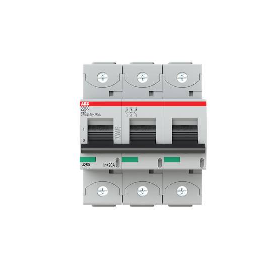 ABB 2CCS883001R0204 S803C-C20 Leitungsschutzschalter 20A 400V