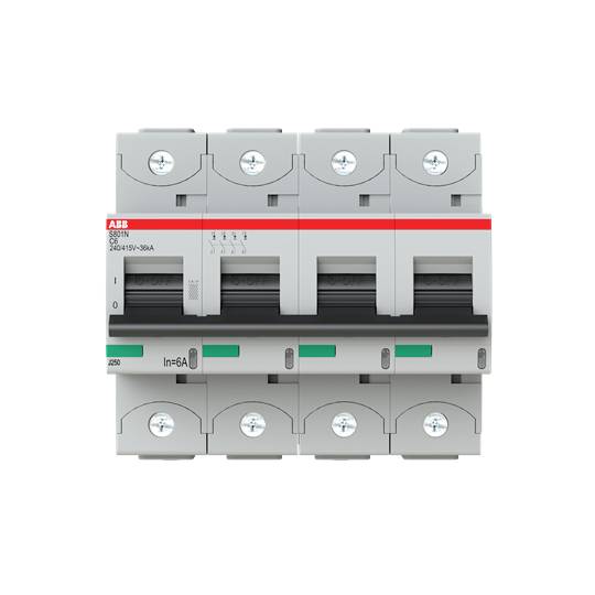 ABB 2CCS894001R0064 S804N-C6 Leitungsschutzschalter 6A 400V