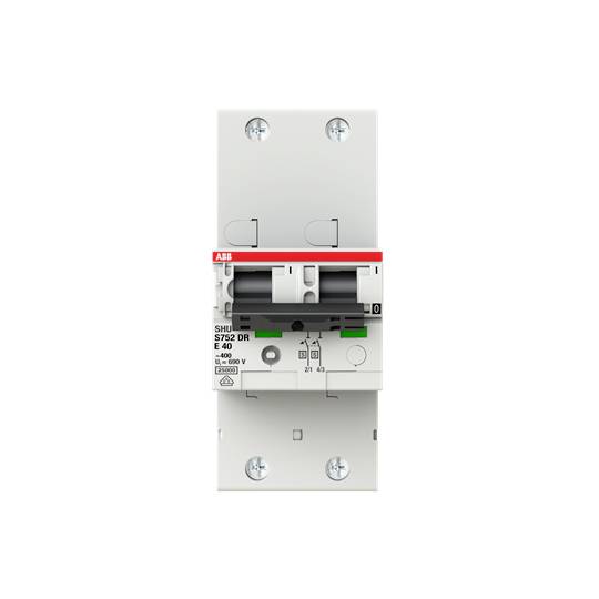 ABB 2CDH782001R0402 S752DR-E40 Leitungsschutzschalter 40A 400V