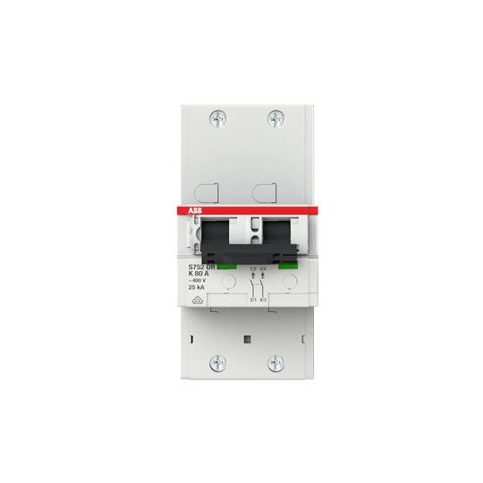 ABB 2CDH782010R0627 S752DR-K80 Leitungsschutzschalter 80A