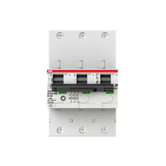 ABB 2CDH783001R0517 S753DR-K25 Leitungsschutzschalter 25A 400V