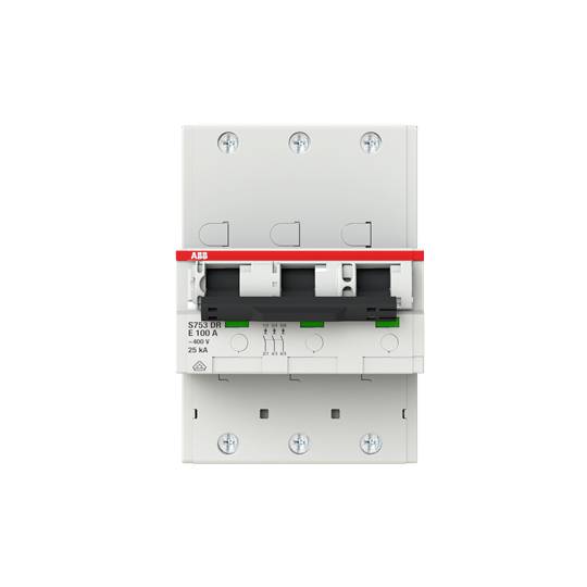 ABB 2CDH783010R0822 S753DR-E100 Leitungsschutzschalter 100A