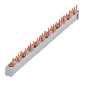 Gewiss GW96993 Gabelkammschiene 2polig 63A 12TE Sammelschiene 1 St.