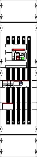 Striebel & John 2CPX035786R9999 WM17NL25 Zählerschrank Inhalt 1St.