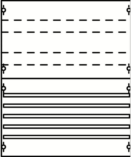 Eine Luftpolsterfolie mit zwei Bereichen: oben mit größeren, weiter auseinanderliegenden Luftblasen und unten mit kleineren, dichteren Luftblasen.