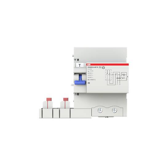 ABB 2CSB802401R1630 DDA802A-63/0,03AP- FI-Schutzschalter 63A 0.03A 400V
