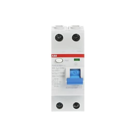 ABB 2CSF202199R1400 F202A-40/0,03-110V FI-Schutzschalter 40A 230V