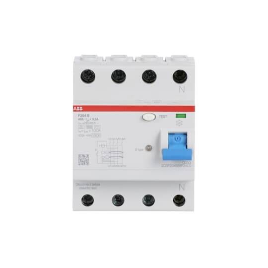 ABB 2CSF204568R3400 F204B-40/0,3 FI-Schutzschalter 40A 400V