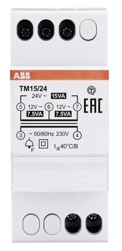 ABB 2CSM228745R0802 2CSM228745R0802 Bell transformer 12 V 24 V 1.25 A
