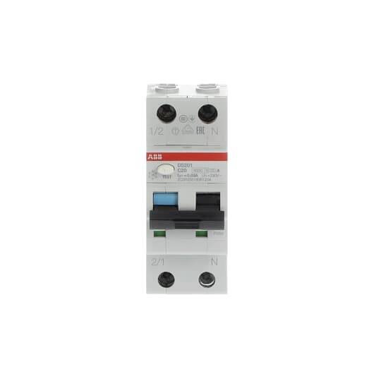 ABB 2CSR255180R1204 FI-Schutzschalter/Leitungsschutzschalter 20A