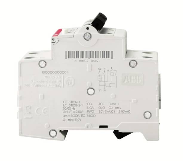 ABB 2CSR255187R1164 FI-Schutzschalter/Leitungsschutzschalter 16A