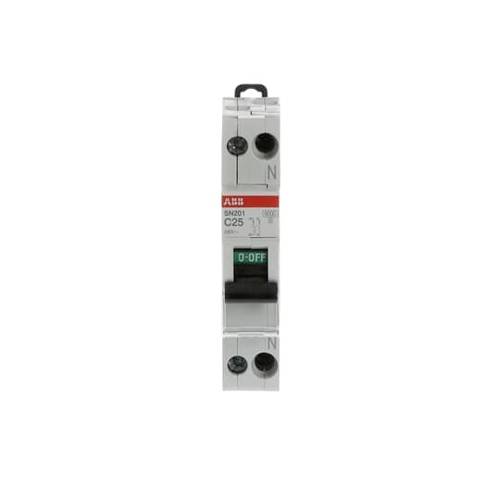 Image of ABB 2CSS255101R0254 SN201 C25 Leitungsschutzschalter 25A 230V