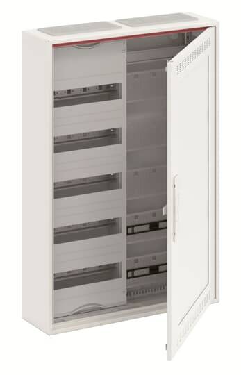 Metallschrank mit geöffneter Tür, zeigt mehrere leere Regalfächer im Inneren. Geeignet zur Aufbewahrung von elektronischen Geräten.