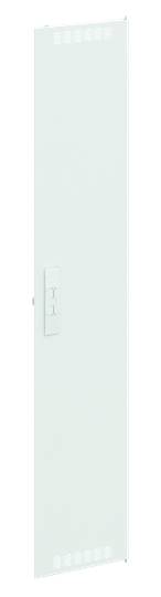 Ein weißes, schmales Paneel mit rechteckiger Form und Schalter in der Mitte. Es ist schlicht gestaltet und wirkt funktional.