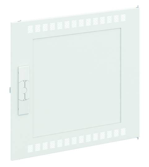 Lüftungsgitter in Weiß, mit quadratischem Rahmen und Luftklappen, geeignet für den Einbau in Wand- oder Deckenöffnungen.